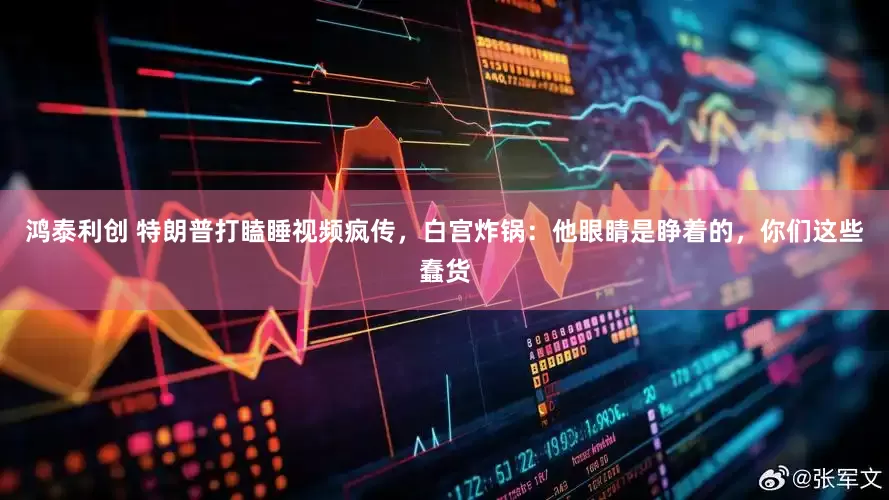 鸿泰利创 特朗普打瞌睡视频疯传，白宫炸锅：他眼睛是睁着的，你们这些蠢货